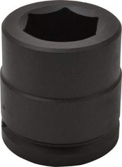 Proto - 1-1/2" Drive 1-13/16" Standard Impact Socket - 6 Points, 3-11/32" OAL - Exact Industrial Supply