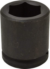 Proto - 1-1/2" Drive 2-1/16" Standard Impact Socket - 6 Points, 3-5/8" OAL - Exact Industrial Supply