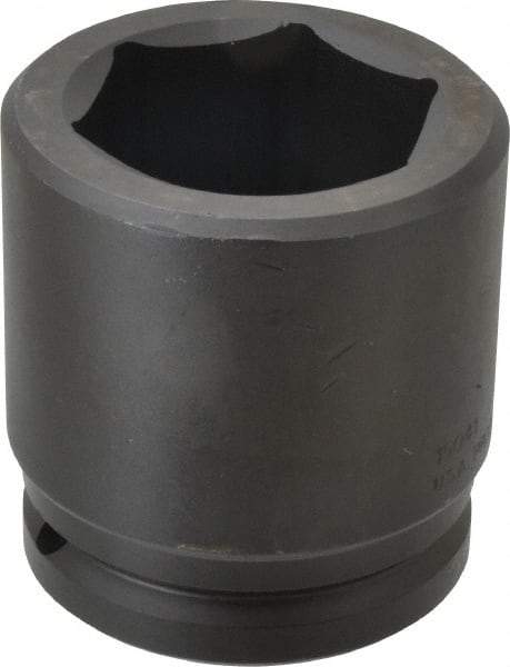 Proto - 1-1/2" Drive 2-9/16" Standard Impact Socket - 6 Points, 4" OAL - Exact Industrial Supply