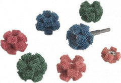 Standard Abrasives - Cross Buffs Buff Diameter (Inch): 1-1/2 Grade: Very Fine - Exact Industrial Supply