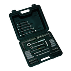 STANLEY® 1/4" & 3/8" Drive 75 Piece Master Mechanic's Tool Set - Exact Industrial Supply