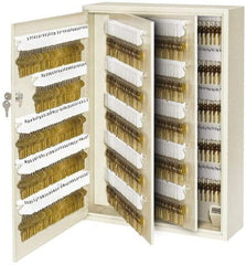 Master Lock - 730 Keys, Almond Key Storage Cabinet - 18" Wide x 7" Deep x 25-1/4" High - Exact Industrial Supply