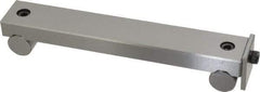 Fowler - 6 Inch Long x 1 Inch Wide x 0.0004 Inch Parallelism, 5 Inch Between Rolls, Sine Bar - Includes Fitted Carton Box - Exact Industrial Supply