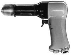 US Airtool - 3/16 & 5/32" Capacity, Air Riveting Hammer - 2-7/8" Long Stroke, 1/4" Inlet - Exact Industrial Supply