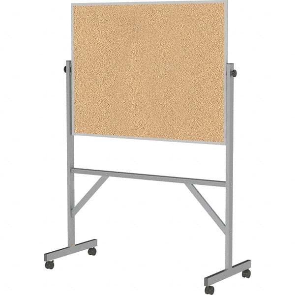 Ghent - Cork Bulletin Boards Style: Reversible Bulletin Board Color: Natural Cork - Exact Industrial Supply