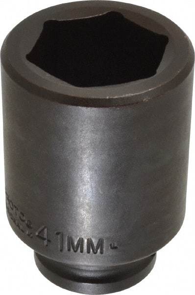 Proto - 3/4" Drive 41mm Deep Impact Socket - 6 Points, 3-1/2" OAL - Exact Industrial Supply