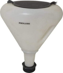 PRO-LUBE - 9-1/2" Diam, Spill Proof Funnel - Exact Industrial Supply