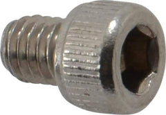 Value Collection - #10-32 UNF Hex Socket Drive, Socket Cap Screw - Grade 18-8 Stainless Steel, Uncoated, Fully Threaded, 1/4" Length Under Head - Exact Industrial Supply