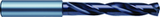 15/64 Dia. - Carbide HP 5xD Drill-140° Point-Coolant-nano-A - Exact Industrial Supply