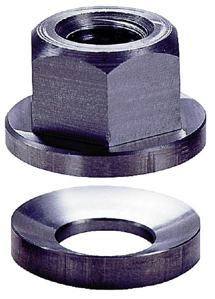 TE-CO - Spherical Flange Nuts System of Measurement: Inch Thread Size (Inch): 5/16-18 - Exact Industrial Supply