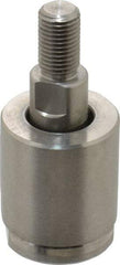 Made in USA - Air Cylinder Self-Aligning Rod Coupler - For 7/16-20 Air Cylinders, Use with Hydraulic & Pneumatic Cylinders - Exact Industrial Supply