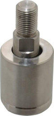 Made in USA - Air Cylinder Self-Aligning Rod Coupler - For 1/2-20 Air Cylinders, Use with Hydraulic & Pneumatic Cylinders - Exact Industrial Supply