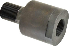 Made in USA - Air Cylinder Self-Aligning Rod Coupler - For 1-1/4 - 12 Air Cylinders, Use with Hydraulic & Pneumatic Cylinders - Exact Industrial Supply