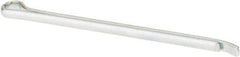 Made in USA - 1/8" Diam x 2-1/2" Long Hammerlock Cotter Pin - Grade 2, Zinc-Plated, Steel - Exact Industrial Supply
