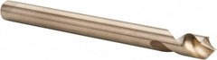 Cleveland - 1/2" Body Diam, 90°, 6" OAL, Cobalt Spotting Drill - Exact Industrial Supply