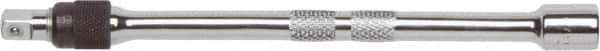 Proto - 1/4" Drive Locking Socket Extension - 10" OAL, Chrome Finish - Exact Industrial Supply