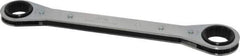 Proto - 3/4" x 7/8" 12 Point Ratcheting Box Wrench - Double End, 9-1/4" OAL, Steel - Exact Industrial Supply