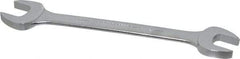Proto - 24mm x 26mm Standard Open End Wrench - 11-3/8" OAL, Double End, Satin Finish, 15° Head Angle - Exact Industrial Supply