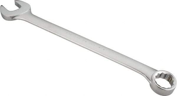 Proto - 2-1/8" 12 Point Offset Combination Wrench - 15° Offset Angle, 29-1/2" OAL, Steel, Satin Finish - Exact Industrial Supply