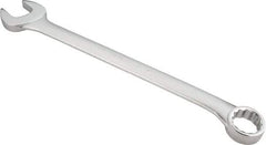 Proto - 2-1/4" 12 Point Offset Combination Wrench - 15° Offset Angle, 29-1/2" OAL, Steel, Satin Finish - Exact Industrial Supply