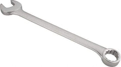 Proto - 2-3/8" 12 Point Offset Combination Wrench - 15° Offset Angle, 31-1/2" OAL, Steel, Satin Finish - Exact Industrial Supply