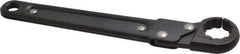 Proto - 3/4", Black Finish, Ratcheting Flare Nut Wrench - 12 Points, 7-1/4" OAL, Steel, Single End Head - Exact Industrial Supply