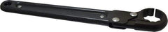 Proto - 1", Black Finish, Ratcheting Flare Nut Wrench - 12 Points, 9-3/8" OAL, Steel, Single End Head - Exact Industrial Supply