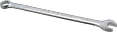 Proto - 8mm 12 Point Offset Combination Wrench - 15° Offset Angle, 5-13/32" OAL, Steel, Satin Finish - Exact Industrial Supply