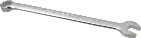Proto - 16mm 12 Point Combination Wrench - 15° Offset Angle, 9-13/32" OAL, Steel, Satin Finish - Exact Industrial Supply