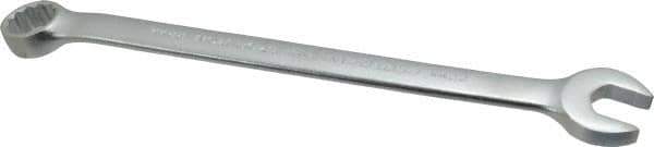 Proto - 22mm 12 Point Offset Combination Wrench - 15° Offset Angle, 12-1/2" OAL, Steel, Satin Finish - Exact Industrial Supply