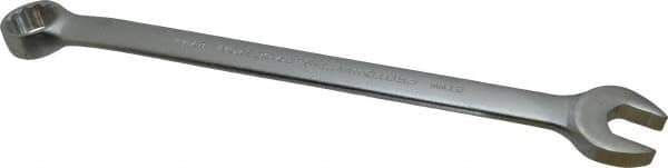 Proto - 27mm 12 Point Combination Wrench - 15° Offset Angle, 14-7/8" OAL, Steel, Satin Finish - Exact Industrial Supply