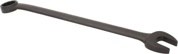 Proto - 1-13/16" 12 Point Offset Combination Wrench - 15° Offset Angle, 25" OAL, Steel, Black Finish - Exact Industrial Supply