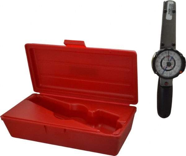 Proto - 3/8" Drive Dial Torque Wrench - 250 In/Lb Torque, 10" OAL, 5 In/Lb Graduation, Fixed Head - Exact Industrial Supply