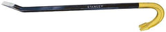 Stanley - 24" OAL Wrecking Bar - 3/4" Wide - Exact Industrial Supply