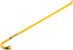 Stanley - 36" OAL Wrecking Bar - 3/4" Wide - Exact Industrial Supply