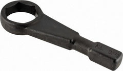 Proto - 3-1/8" 6 Point Striking Box Wrench - Single End, 4-31/64" Head Diam, 13-13/16" OAL, Steel, Black Finish - Exact Industrial Supply