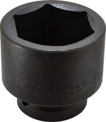 Proto - 1" Drive 2-11/16" Standard Impact Socket - 6 Points, 3-21/32" OAL - Exact Industrial Supply