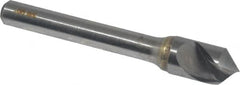 Atrax - 3/8" Head Diam, 1/4" Shank Diam, 1 Flute 90° Solid Carbide Countersink - Exact Industrial Supply