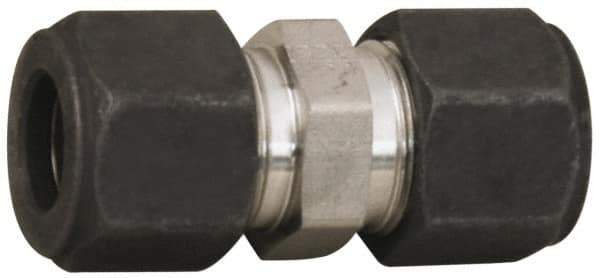 Parker - 5/8" OD, Stainless Steel Union - 15/16" Hex, Comp x Comp Ends - Exact Industrial Supply