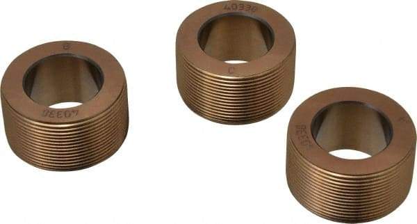 LMT - 7/16-20, 1/2-20 UNF, F2 Head Axial Thread Roll - 2 Starts - Exact Industrial Supply