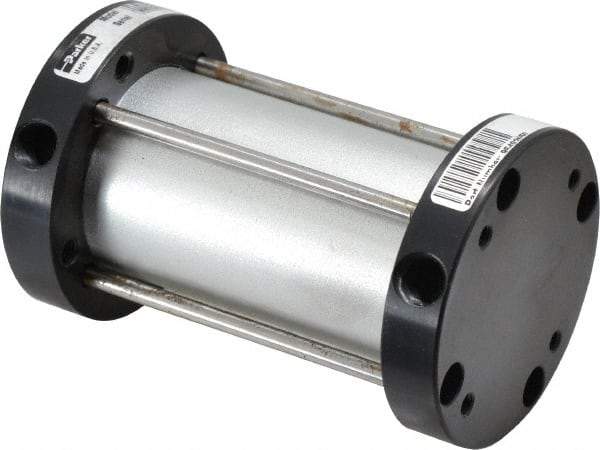 Parker - 2" Stroke x 1-1/2" Bore Single Acting Air Cylinder - 1/8 Port, 3/8-24 Rod Thread, -10 to 200°F - Exact Industrial Supply