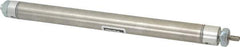 Parker - 10" Stroke x 1-1/16" Bore Double Acting Air Cylinder - 1/8 Port, 5/16-24 Rod Thread, 250 Max psi, 14 to 140°F - Exact Industrial Supply