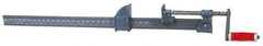 Wilton - 60" Capacity, 1-13/16" Throat Depth Bar Clamp - 6,000 Lb Clamping Pressure, 64" OAL - Exact Industrial Supply
