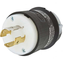 Hubbell Wiring Device-Kellems - 3-Phase Wye 120/208 VAC 20A NEMA L18-20P Industrial Twist Lock Plug - Exact Industrial Supply