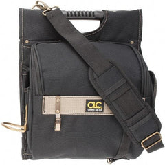 CLC - 21 Pocket Electrician's Holster - Polyester, Black - Exact Industrial Supply