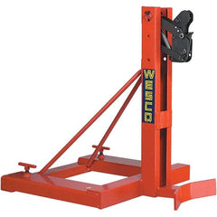 Wesco Industrial Products - 1,000 Lb Load Capacity, 16, 30, 55 & 85 Gal Drum Grab - 28" Wide x 34" High, Steel Wheels - Exact Industrial Supply