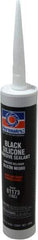 Permatex - 11 oz Cartridge Black RTV Silicone Gasket Sealant - -75 to 450°F Operating Temp, 24 hr Full Cure Time - Exact Industrial Supply