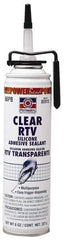 Permatex - 7.25 oz Can Clear RTV Silicone Joint Sealant - -75 to 400°F Operating Temp, 24 hr Full Cure Time - Exact Industrial Supply