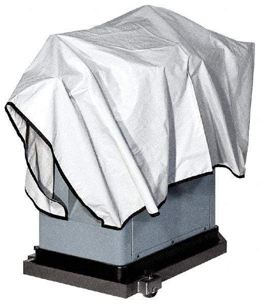 HTC - 36" Long x 27" Wide Tarp & Dust Cover - Gray - Exact Industrial Supply