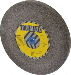 Tru-Maxx - 36 Grit Aluminum Oxide Bench & Pedestal Grinding Wheel - 12" Diam x 1-1/4" Hole x 1" Thick, 2705 Max RPM, P Hardness, Very Coarse Grade , Vitrified Bond - Exact Industrial Supply